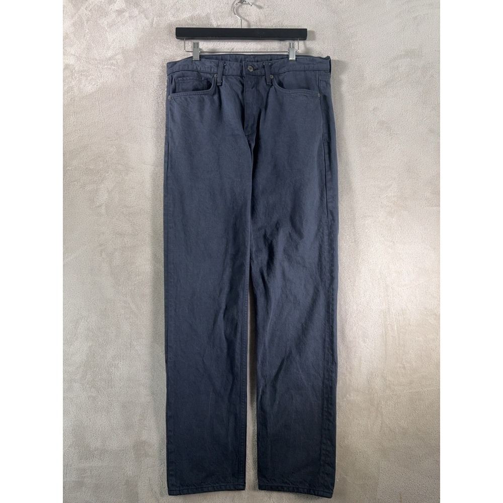 Rag & Bone Fit 2 Slim Straight Jeans Mens 34x32 Blue Five Pocket Stretch